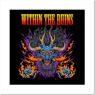 WITHIN THE RUINS MERCH VTG Posters and Art